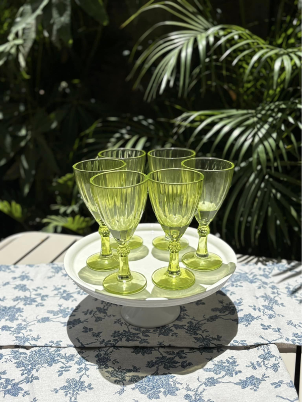 Neon Green Goblet