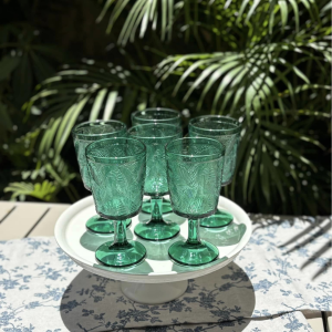Emerald Green Goblet