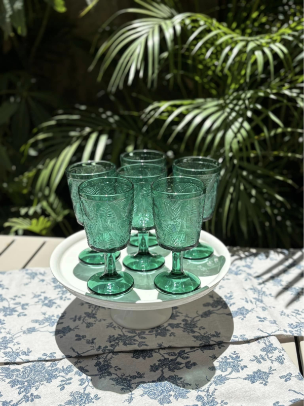 Emerald Green Goblet