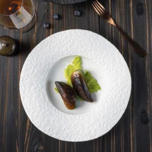 White Pasta Plate