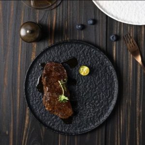 Black Flat Plate