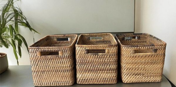 Nito Rattan Storage Box - Image 2