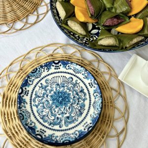 BLUE VINTAGE SALAD/DESSERT PLATE
